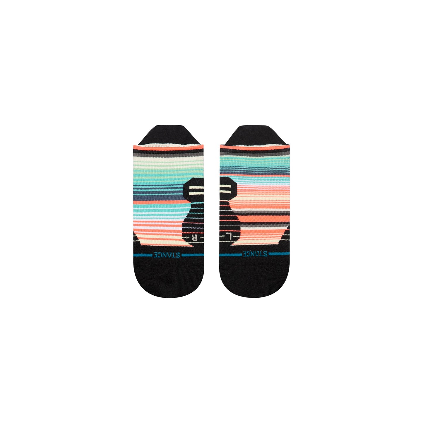 Stance Curren Light Tab Socken Korallenrot