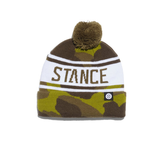 Stance OG Pom Beanie Camoflage