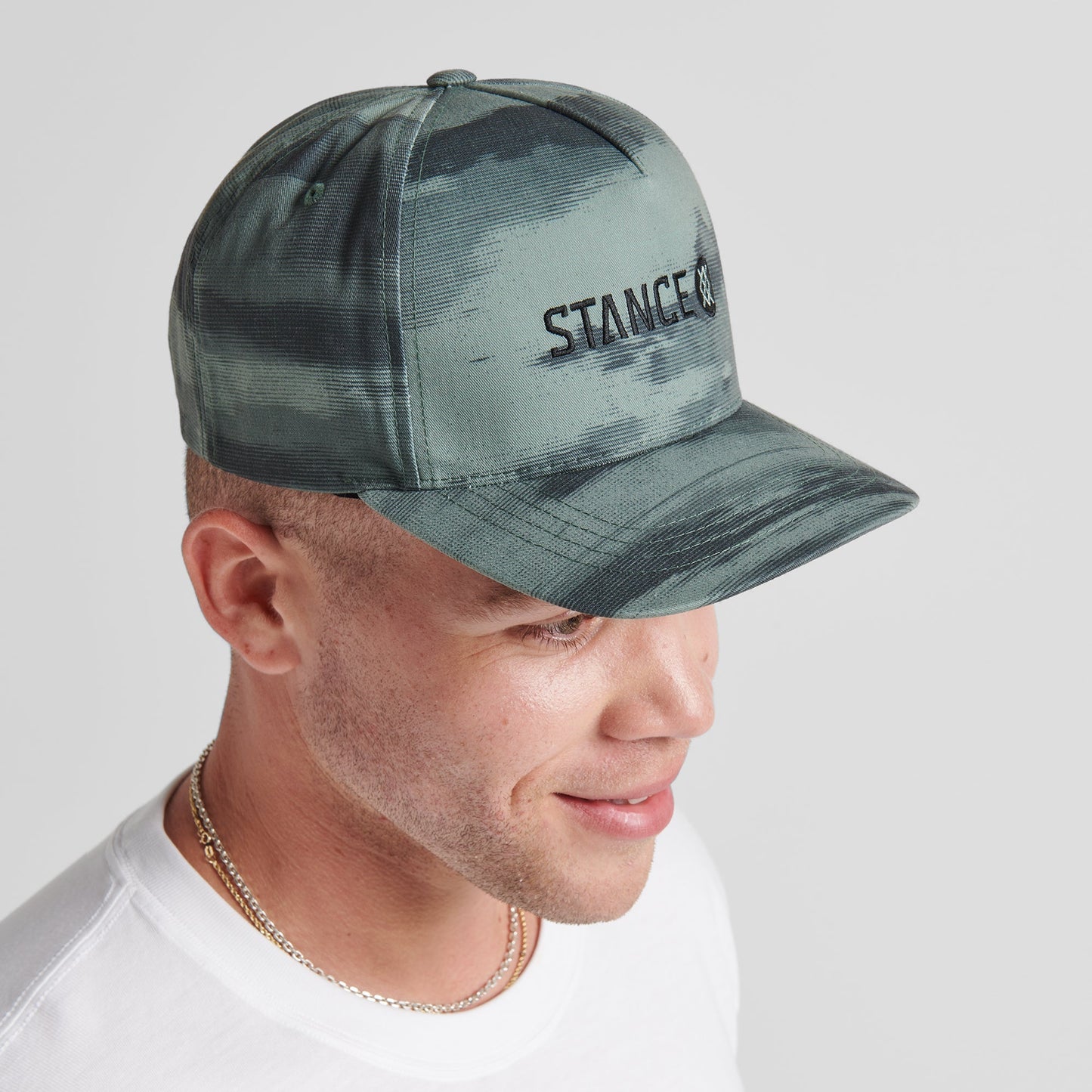 Stance Icon Snapback Hat Camoflage |model