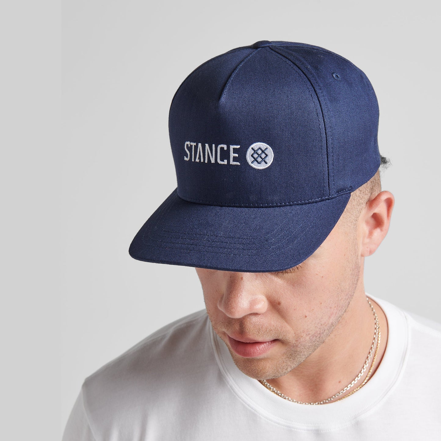 Stance Icon Snapback Hat Marineblau |model