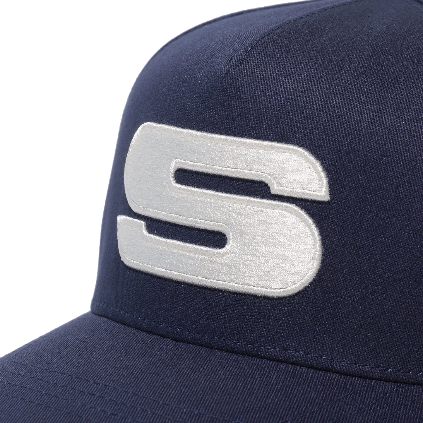 Stance Icon Snapback Hat Weiß/Marineblau