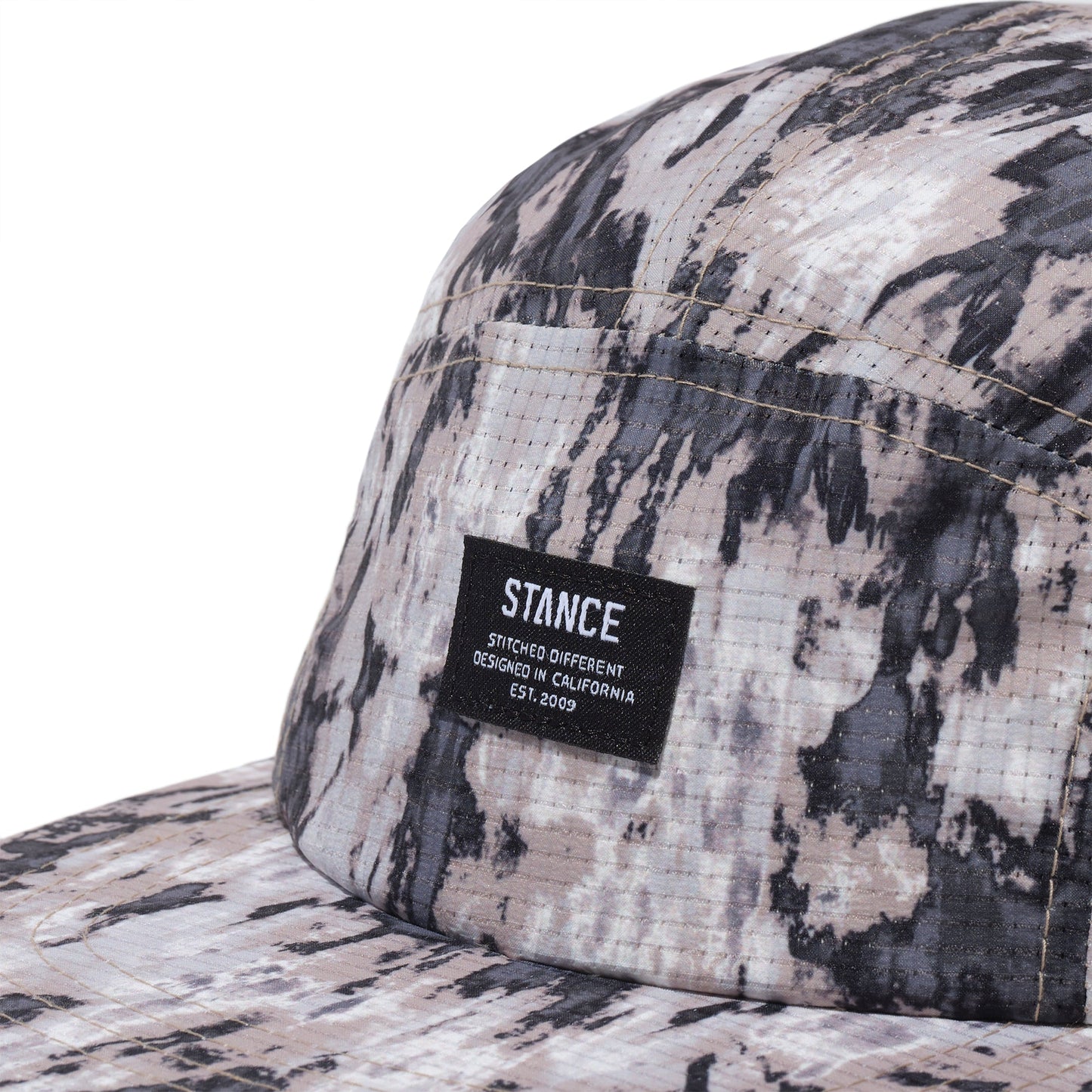 Stance Kinetic Adjustable Ripstop Cap Grau/Camouflage