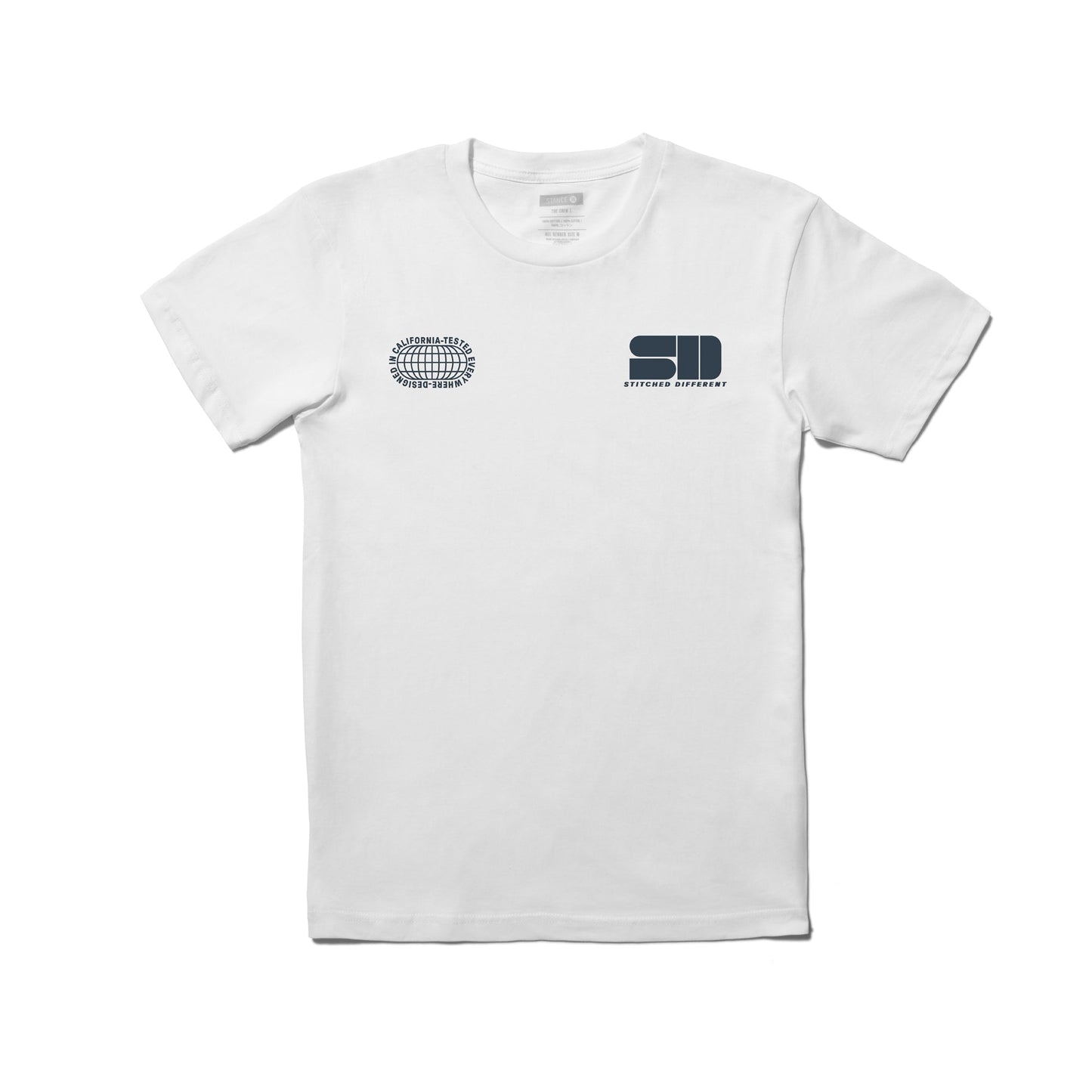 Stance Go Big Tee Weiß