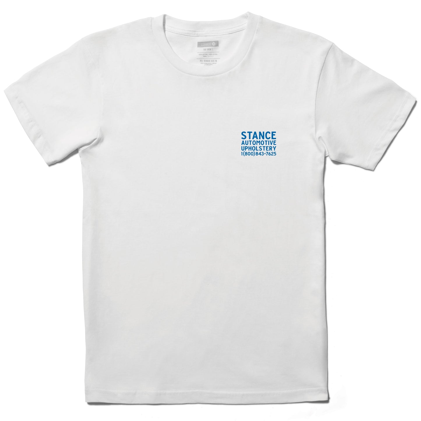 Stance Quality Threads Tee Weiß