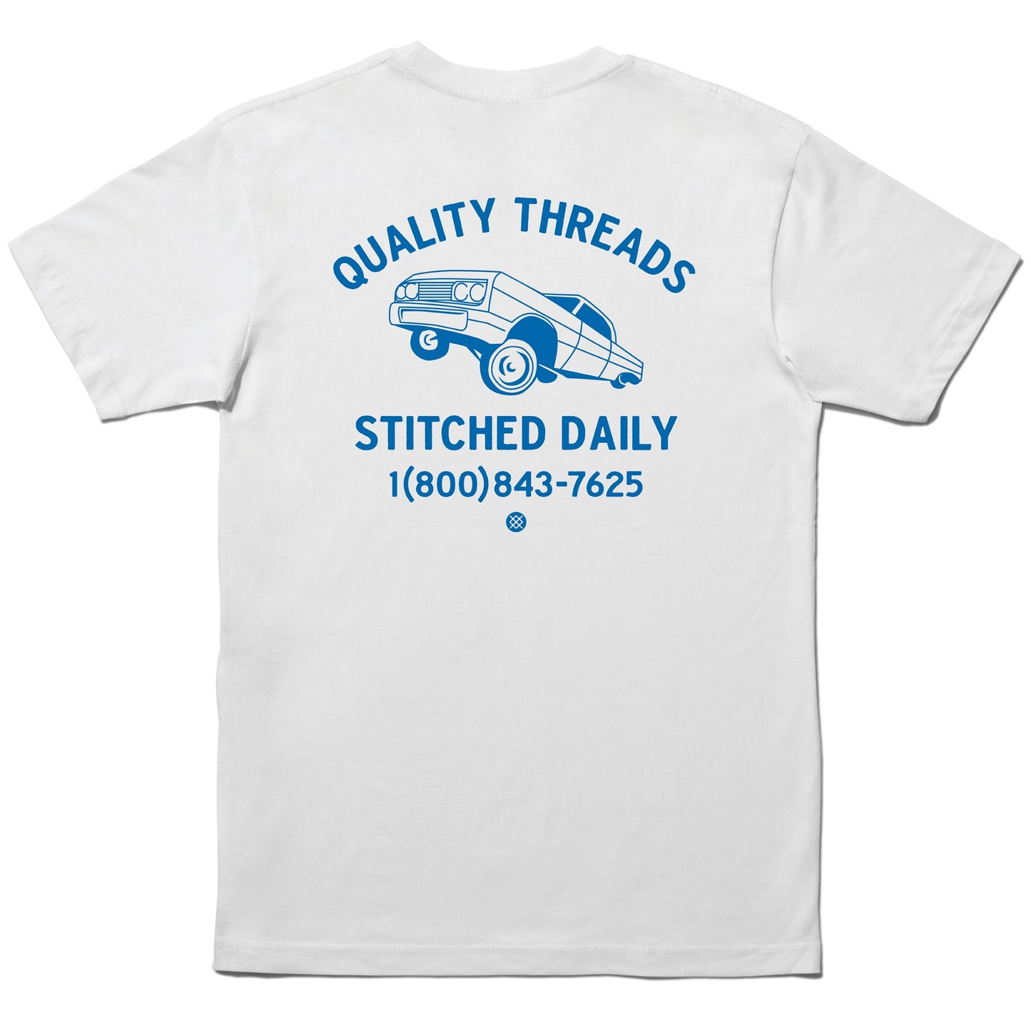 Stance Quality Threads Tee Weiß