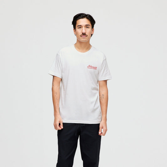 Stance Surfer Boy T Shirt Weiss |model