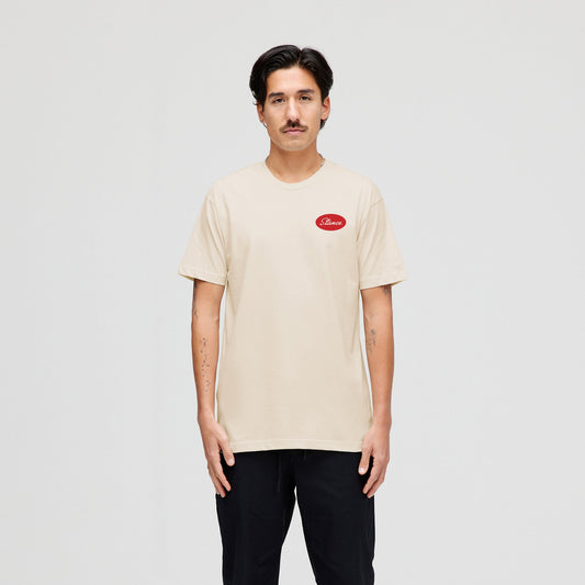 Stance Workshop T Shirt Vintage White |model