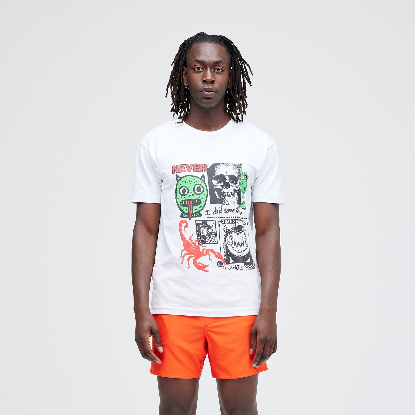 Stance I Did Something T-Shirt Weiß |model