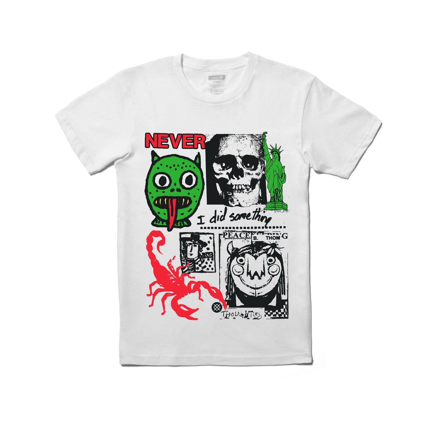 Stance I Did Something T-Shirt Weiß