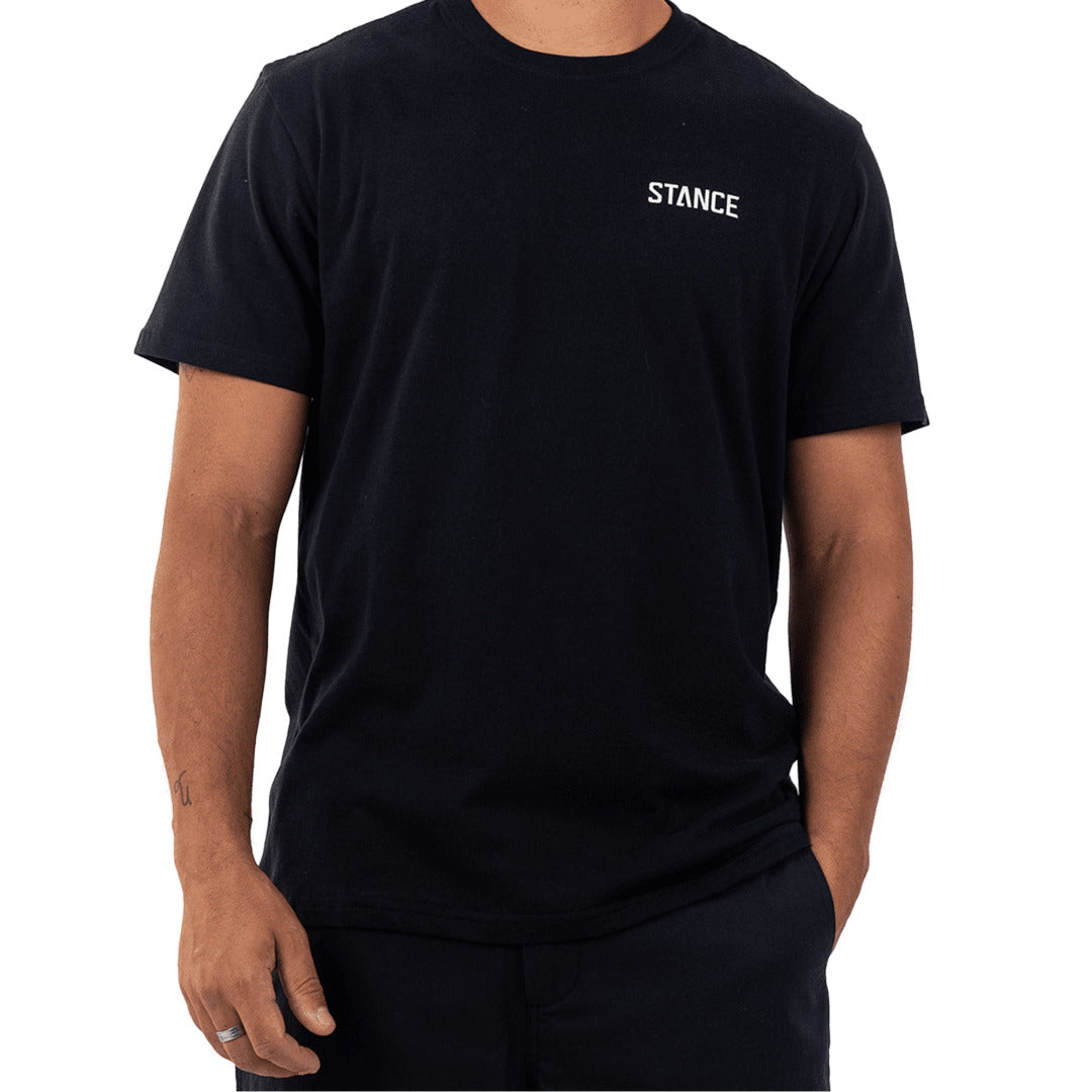 Stance Badge T-Shirt Schwarz |model