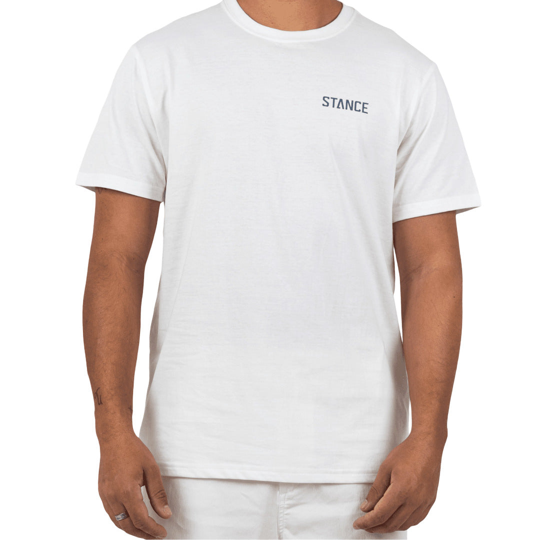 Stance Badge T-Shirt Weiss |model