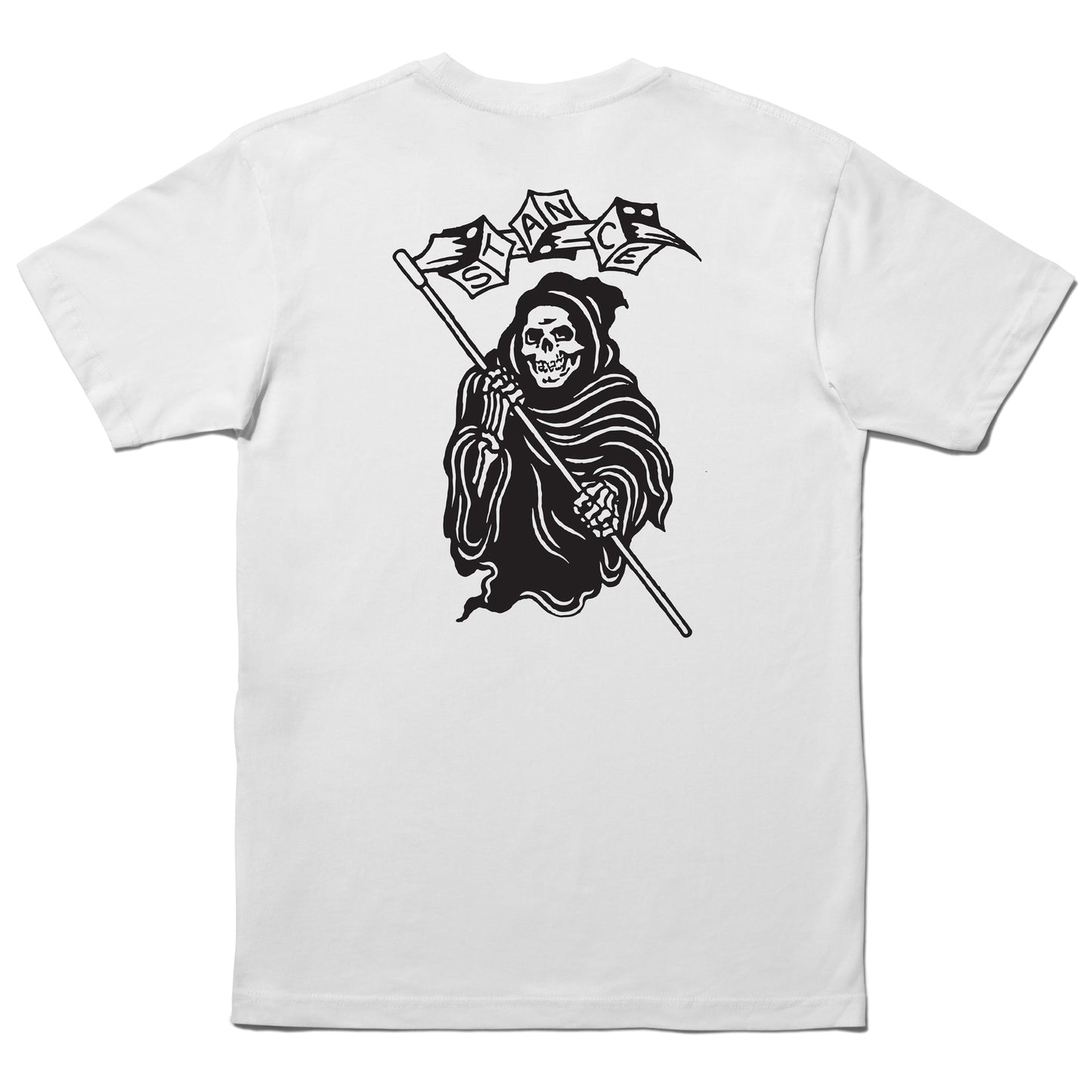 Stance High Roller T-Shirt Weiss