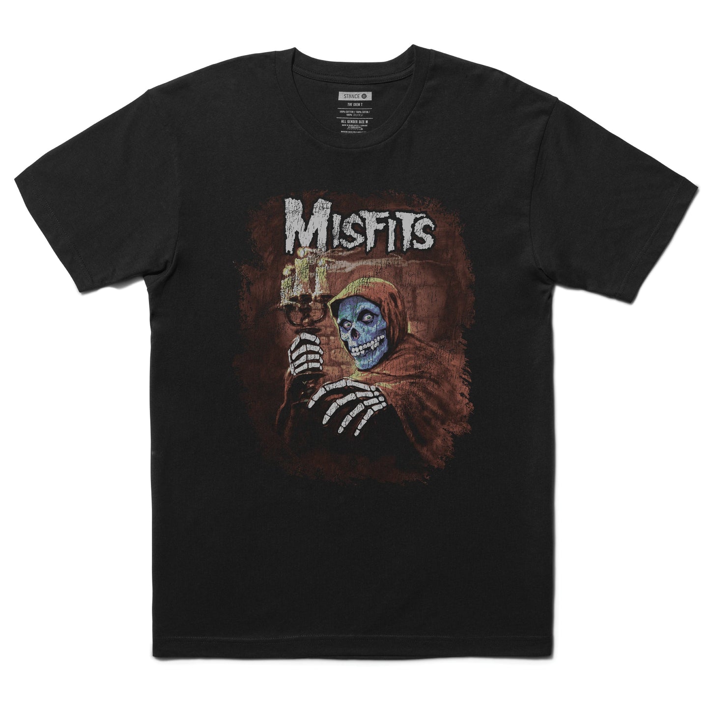 Stance Misfits T-Shirt Schwarz