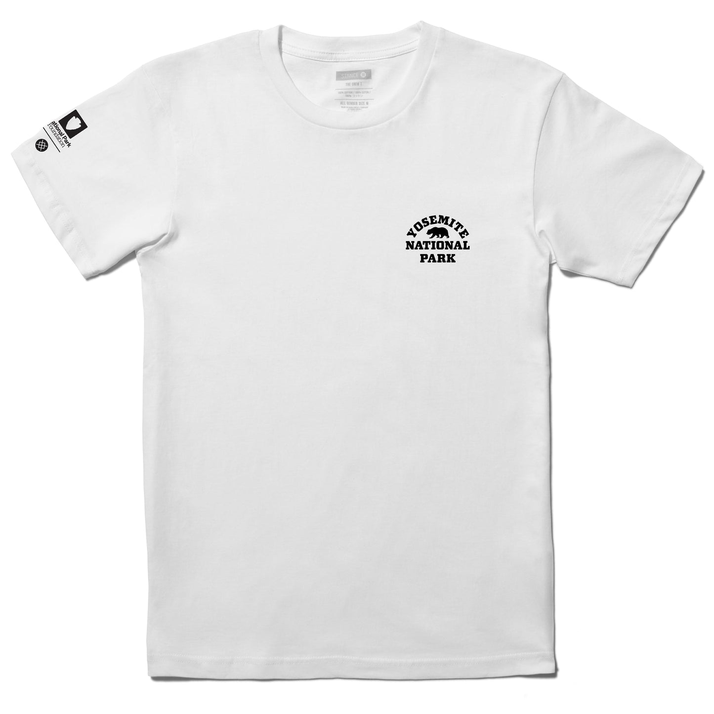 Stance National Parks Roadtrip T-Shirt Weiss