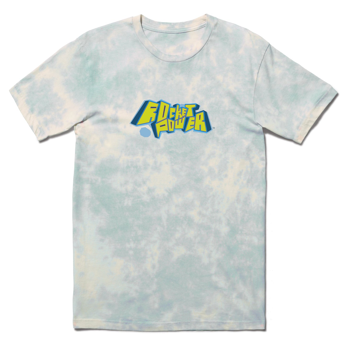 Stance Rocket Power T-Shirt Batikdruck In Blau