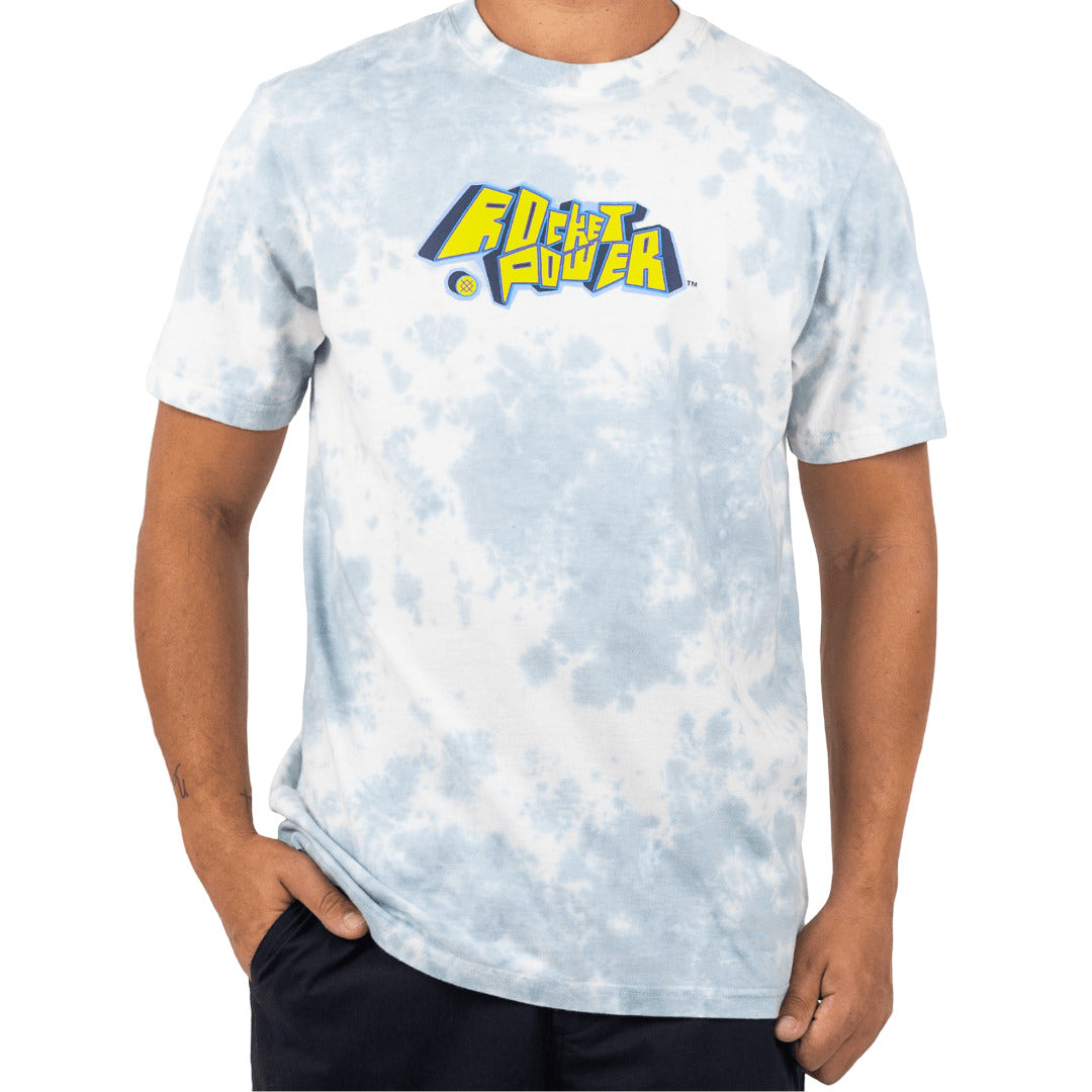Stance Rocket Power T-Shirt Batikdruck In Blau |model