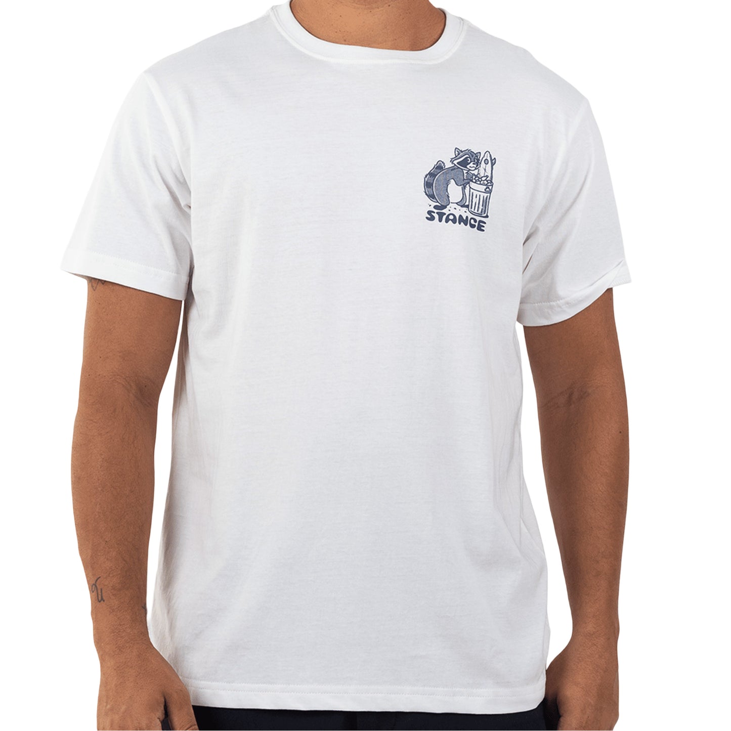 Stance Trash To Treasure T-Shirt Weiss |model