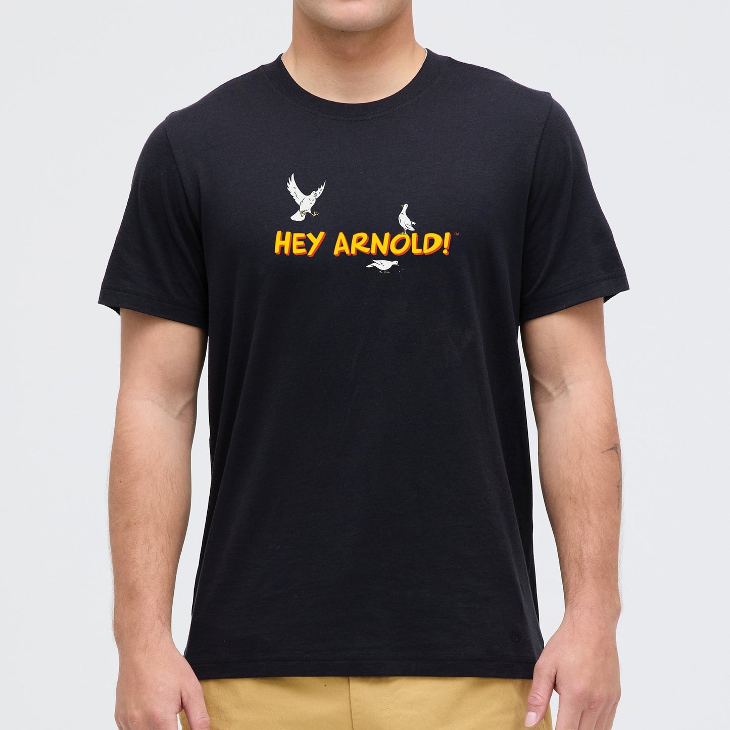 Stance Hey Arnold Stoop T Shirt Schwarz|model