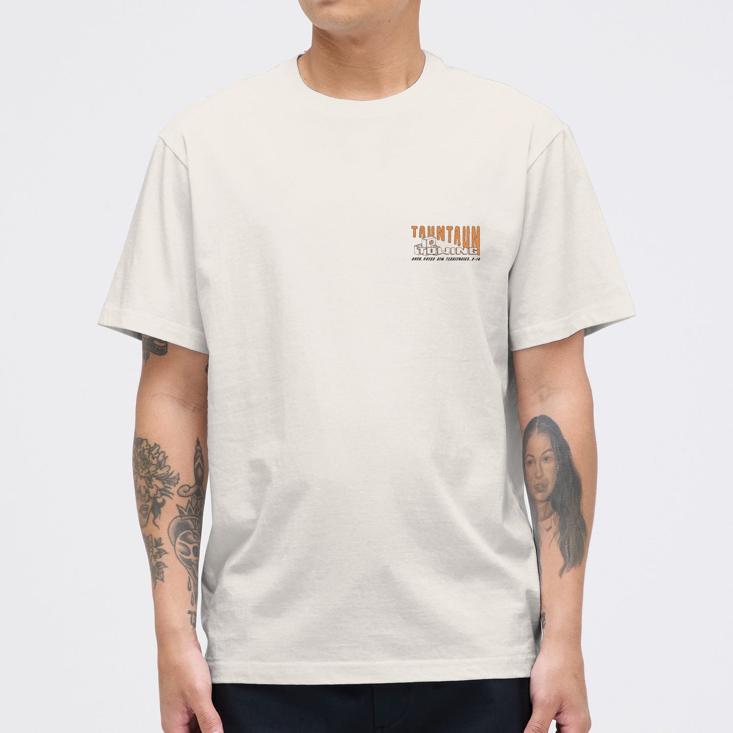 Stance Star Wars Tauntaun Tow T Shirt Weiß|model
