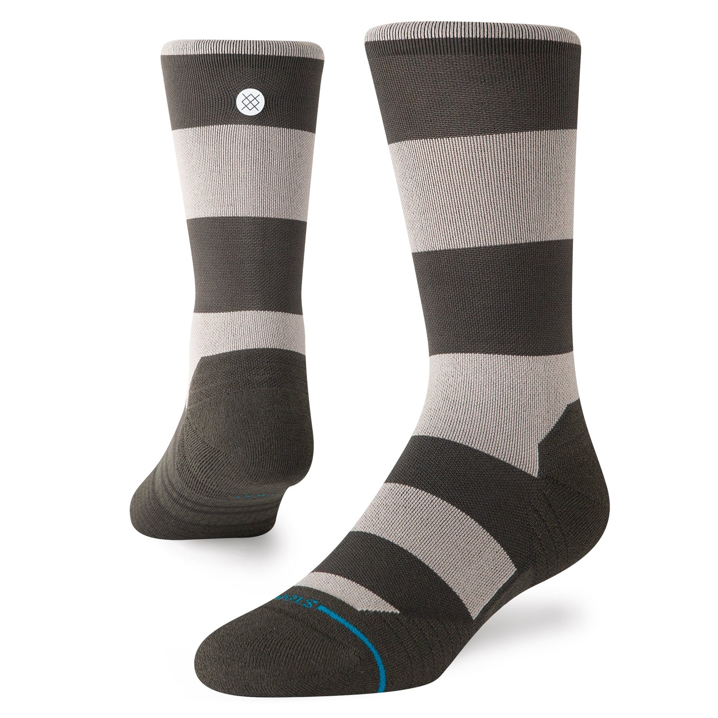 Stance Stack It Up Light Crew Socken Verwaschenes Schwarz