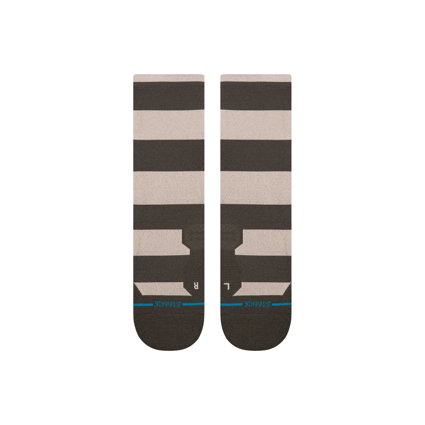 Stance Stack It Up Light Crew Socken Verwaschenes Schwarz