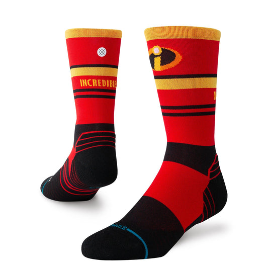 Stance Incredible Light Crew Sockenenen Rot