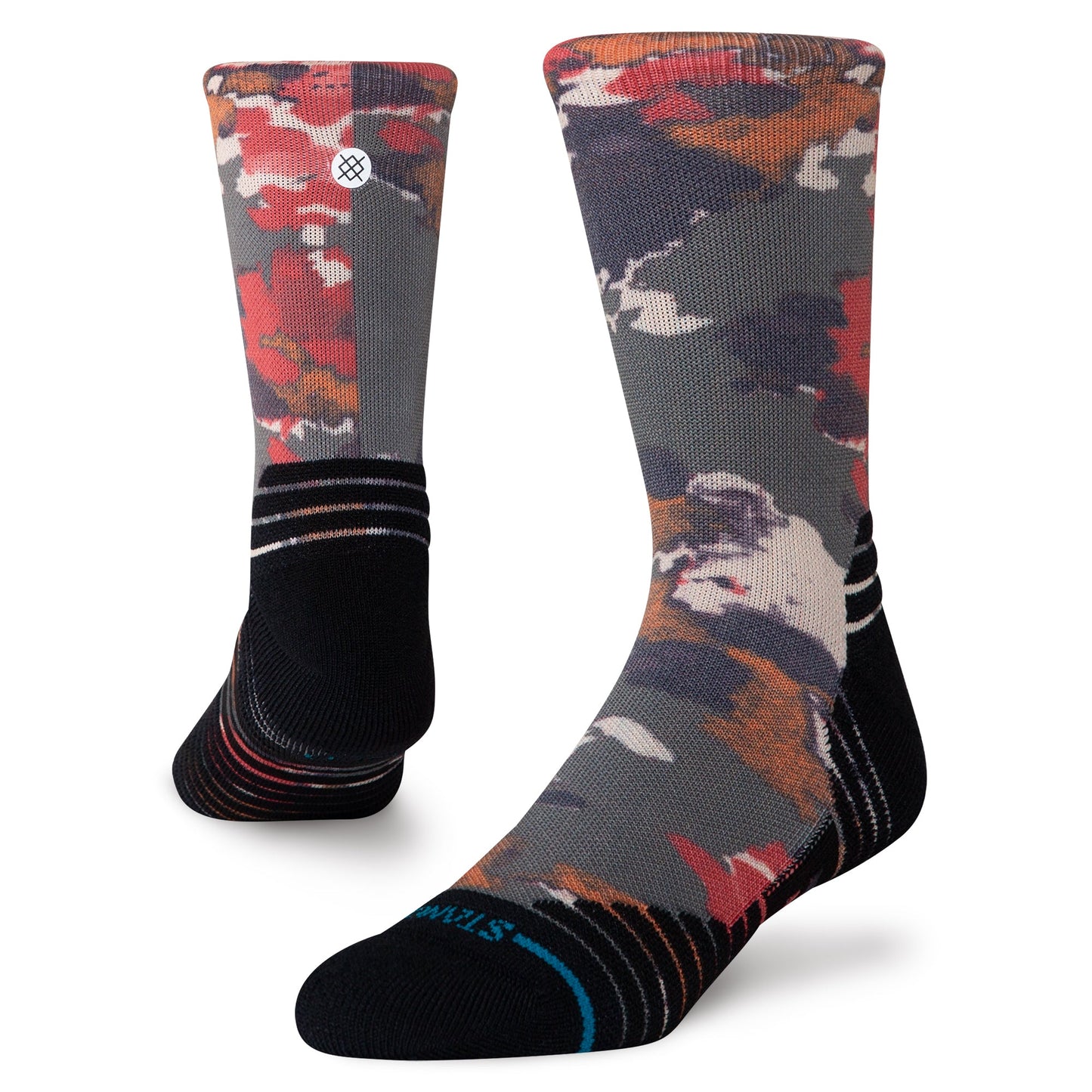 Stance In The Beds Mid Crew Socken Militärgrün