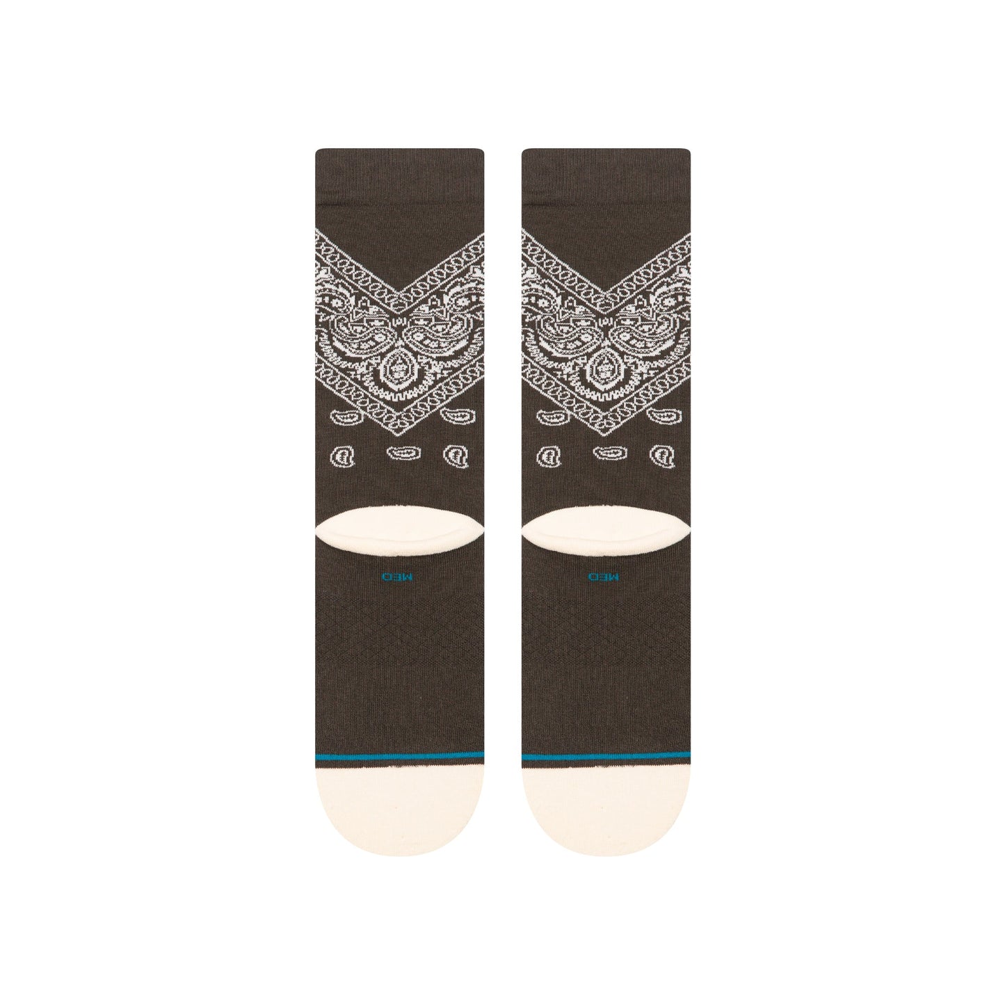 Stance Barrio Crew Socken Verwaschenes Schwarz