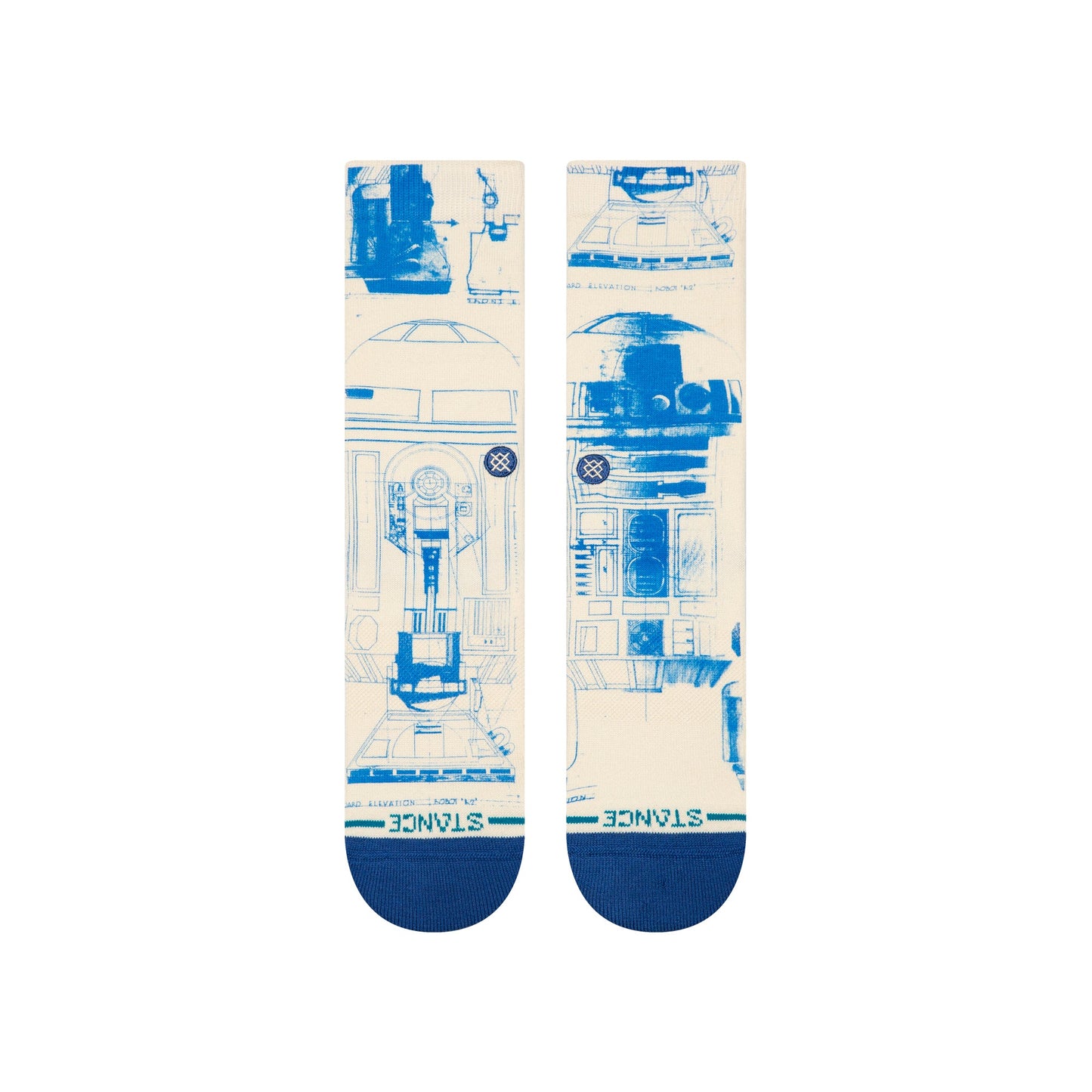 Stance R2 D2 Star Wars Crew Socken Canvas