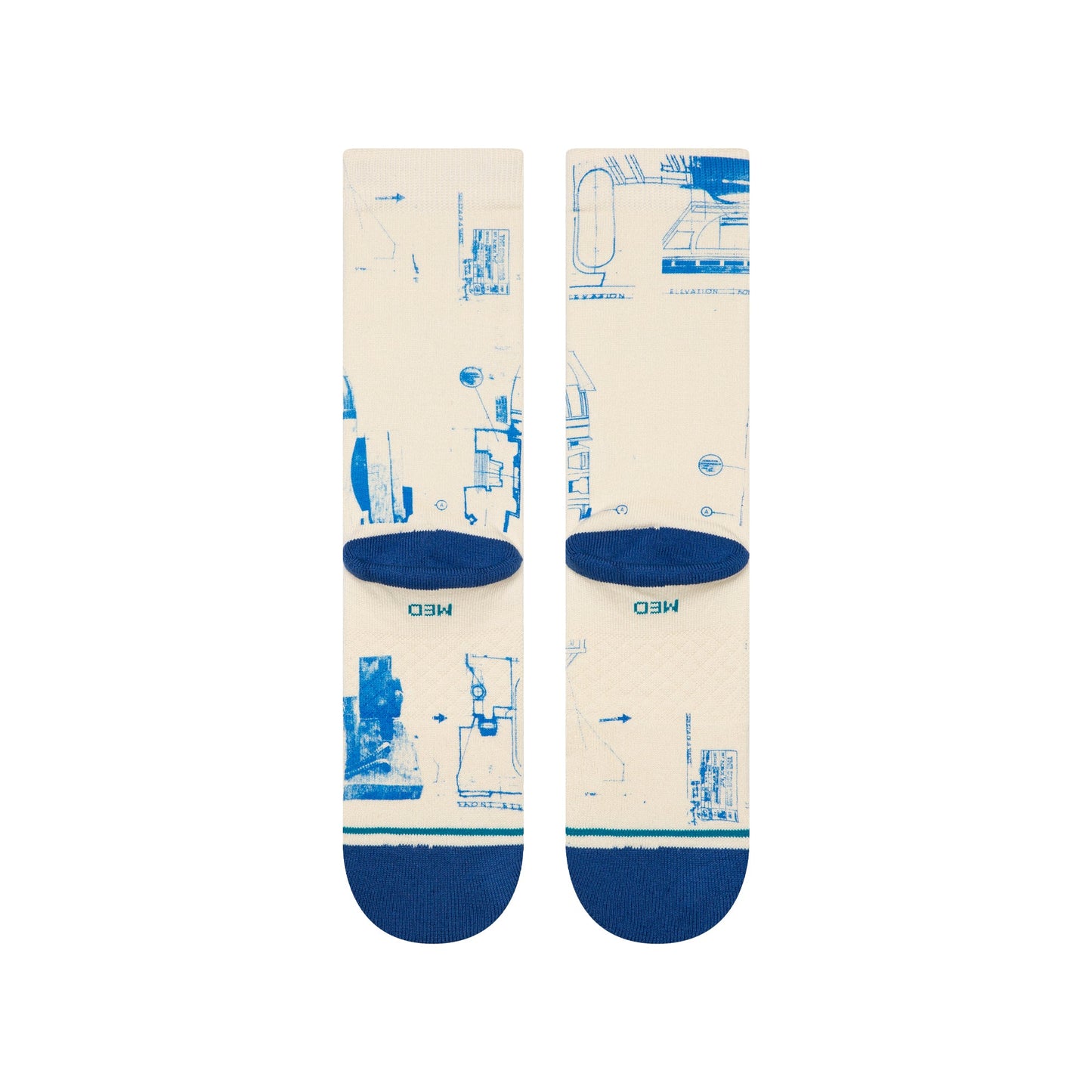 Stance R2 D2 Star Wars Crew Socken Canvas
