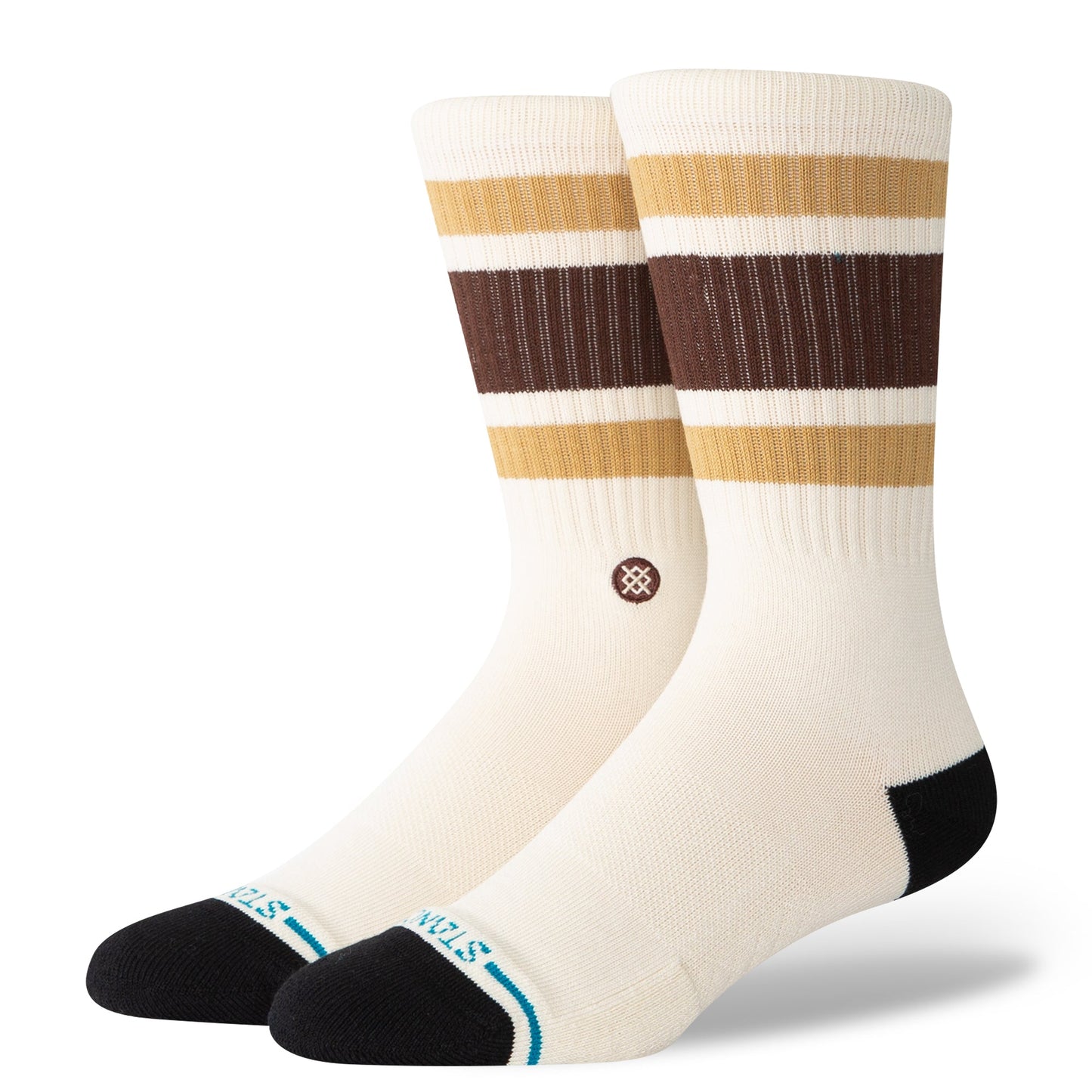 Stance Boyd Crew Socken Dunkelbraun