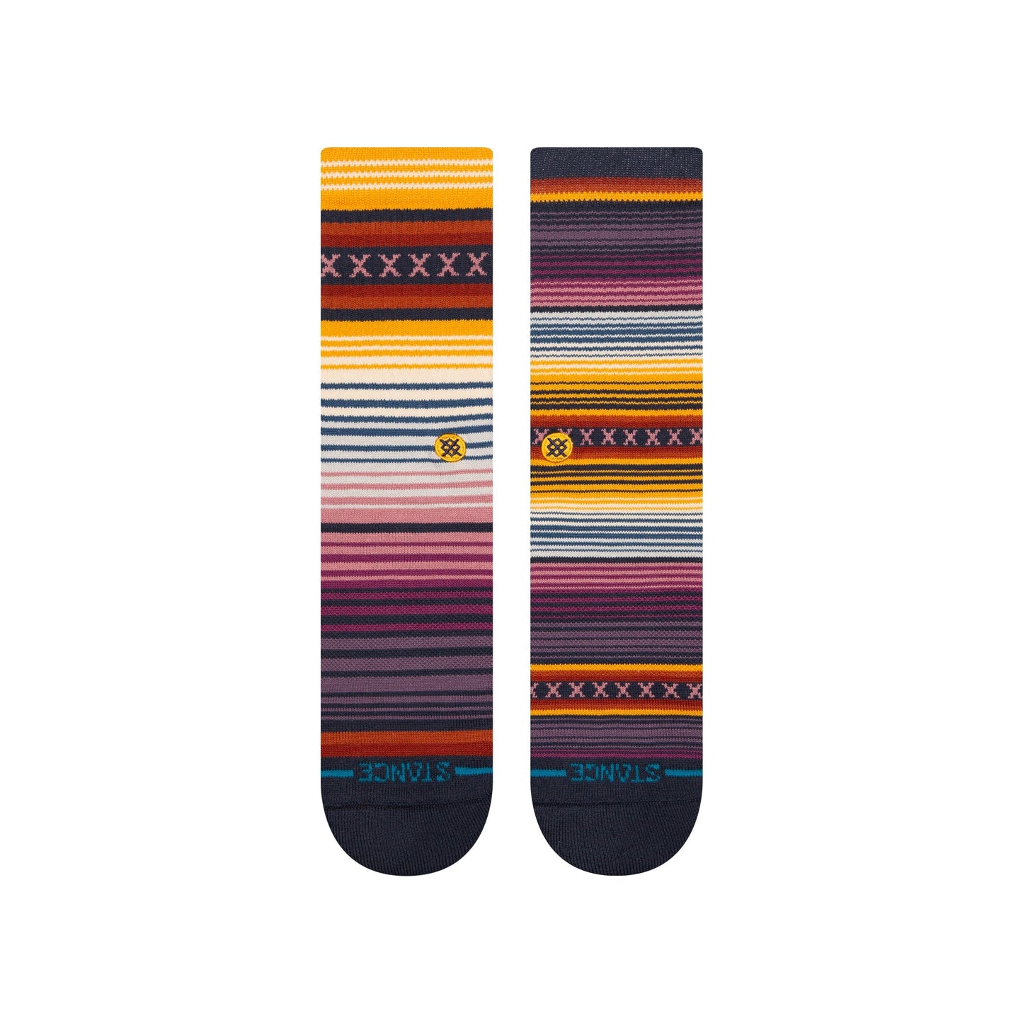 Stance Curren Crew Sockenenenenenen Grape