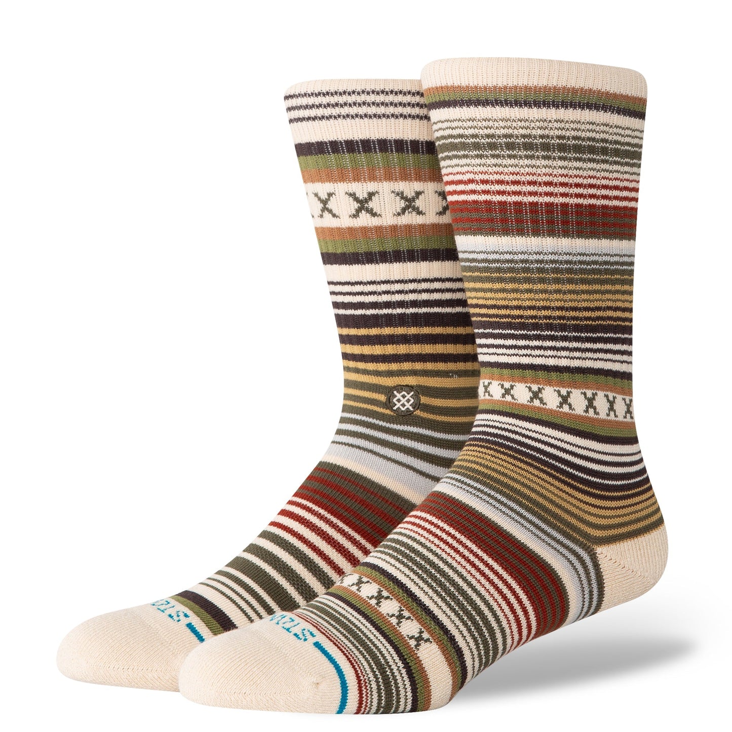 Stance Curren Crew Sockenenenenenen Hellbraun