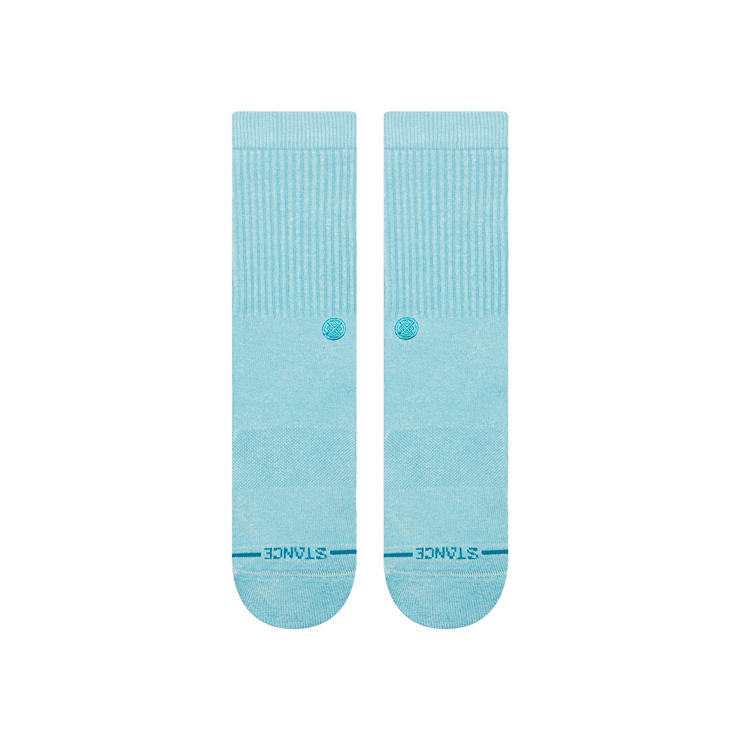 Icon Dyed Crew Socken Electric Blue