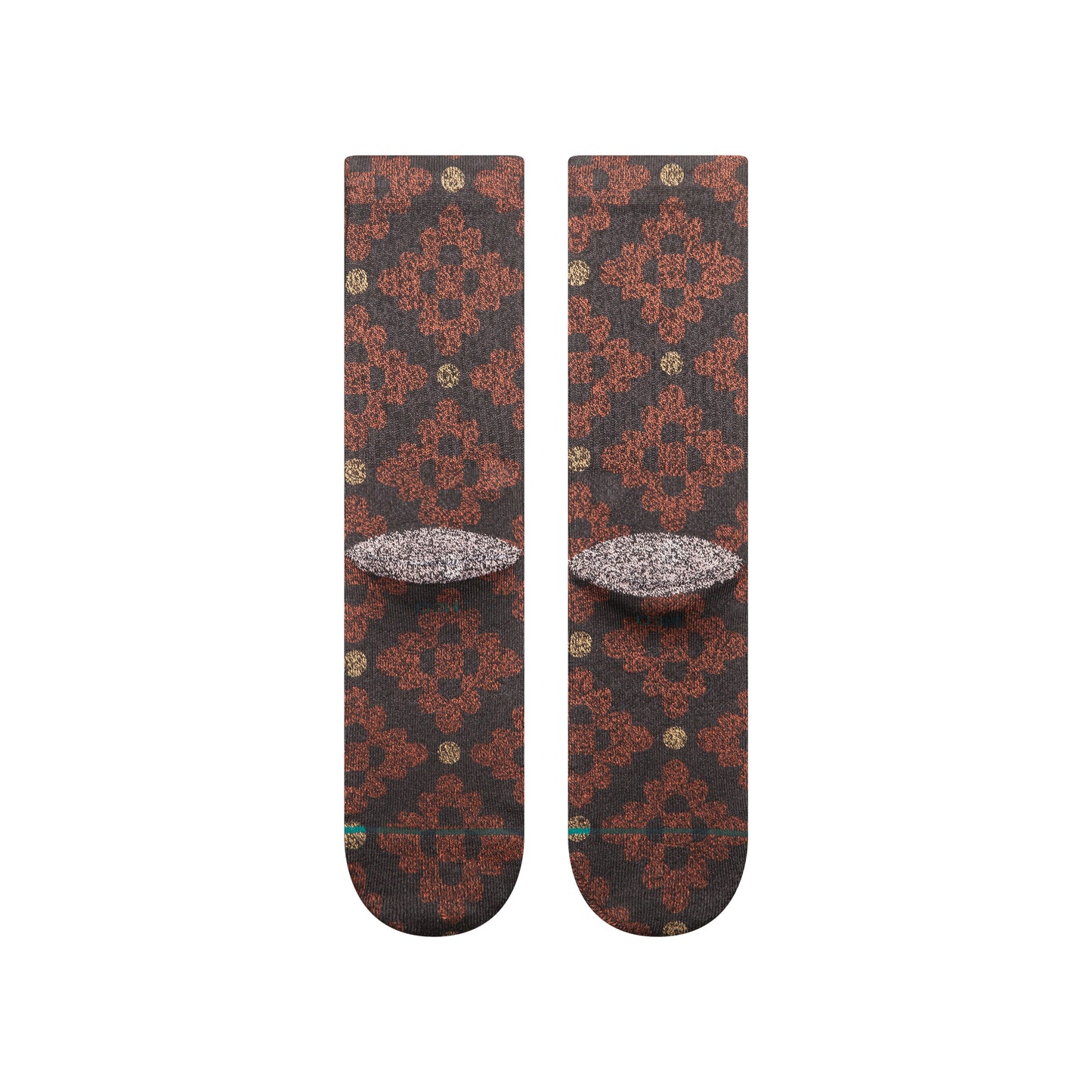 Stance San Lucas Crew Socken Dunkelbraun