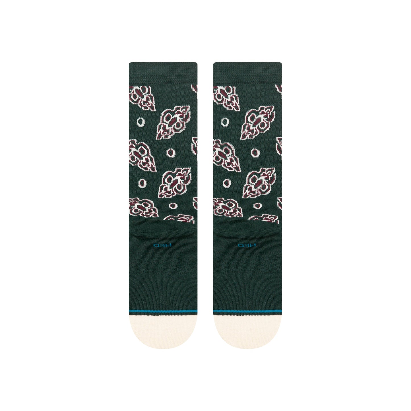 PINE BROCADE CREW SOCKEN