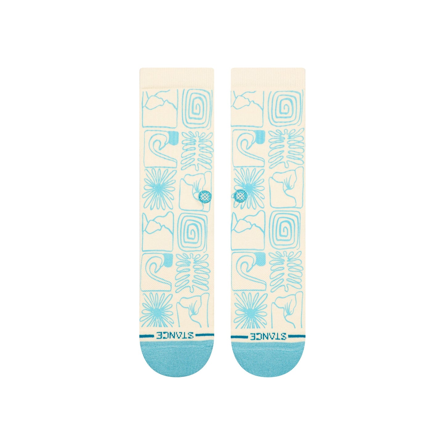 Tested Everywhere Crew Socken Canvas