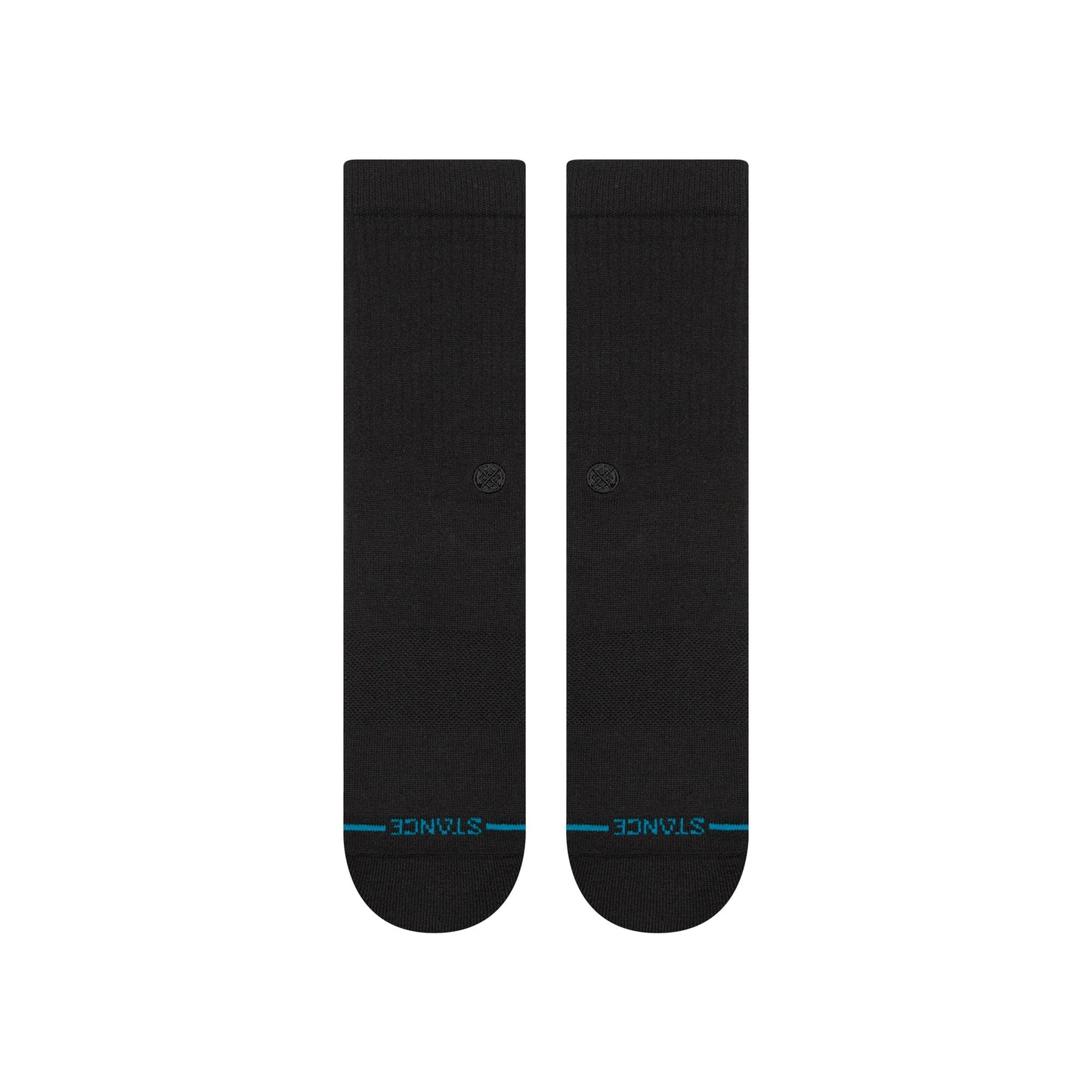 Stance Icon Organic Crew Sockenenenenenenenenenenenen Schwarz