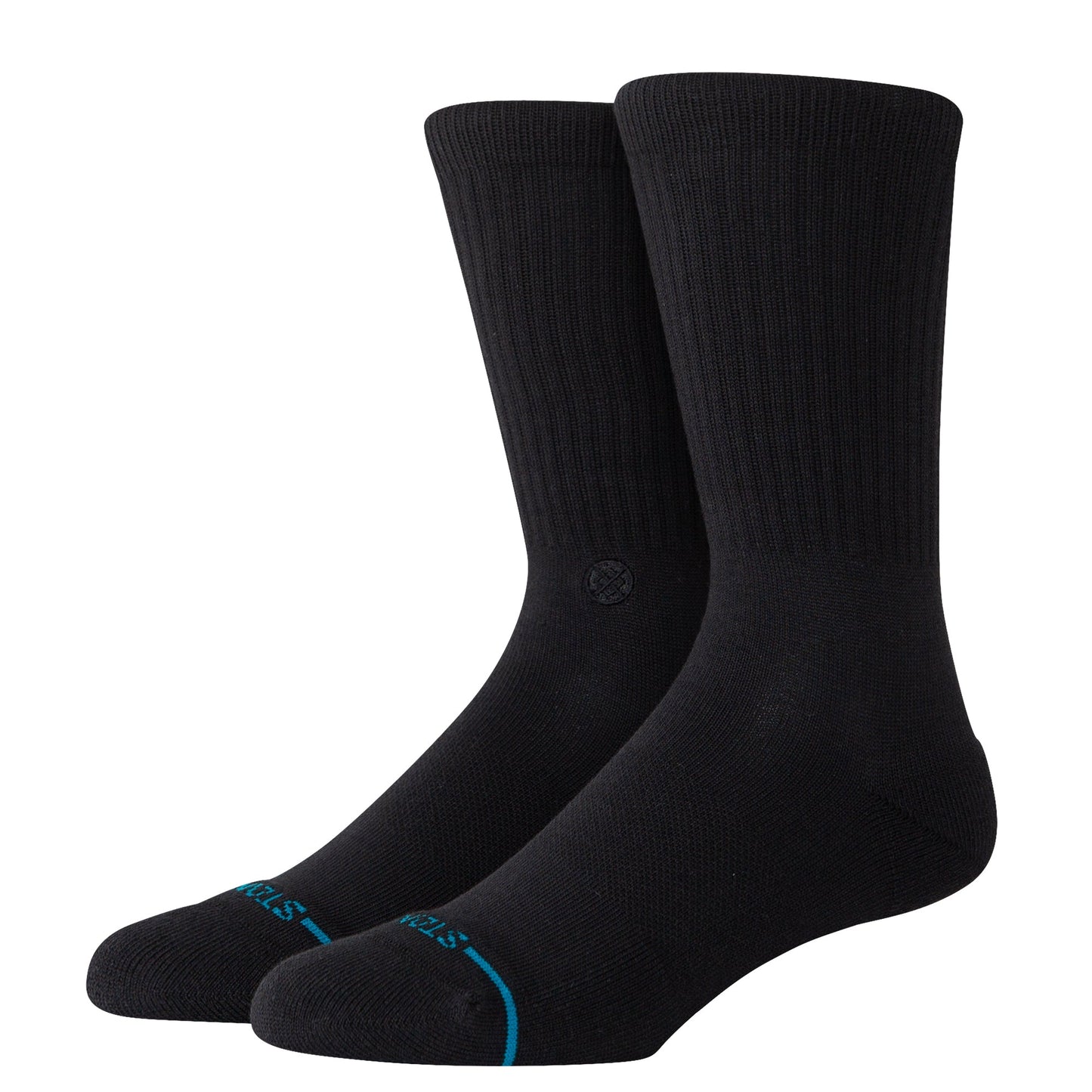 Stance Icon Organic Crew Sockenenenenenenenenenenenen Schwarz