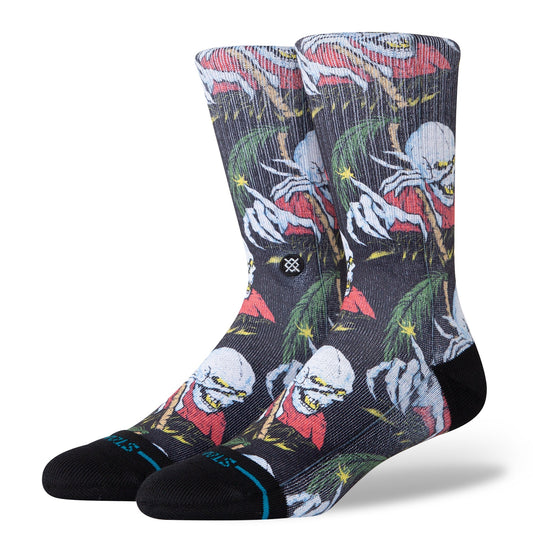 Stance Palm Slayer Crew Sockenenen Schwarz