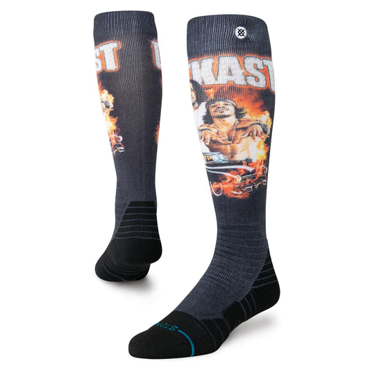 Stance Shellbraunkonia Snow Mid Poly Socken Bunt