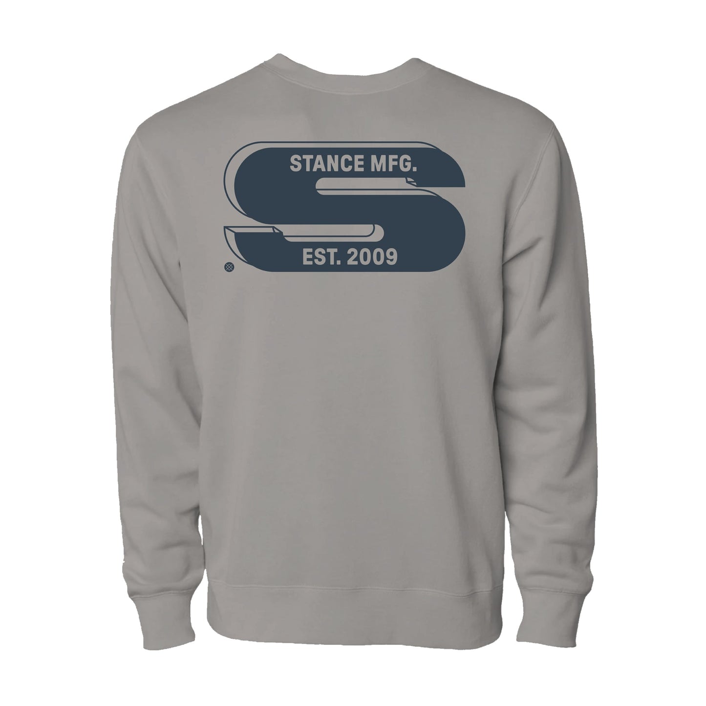 Stance Go Big S Crew Pullover Cement