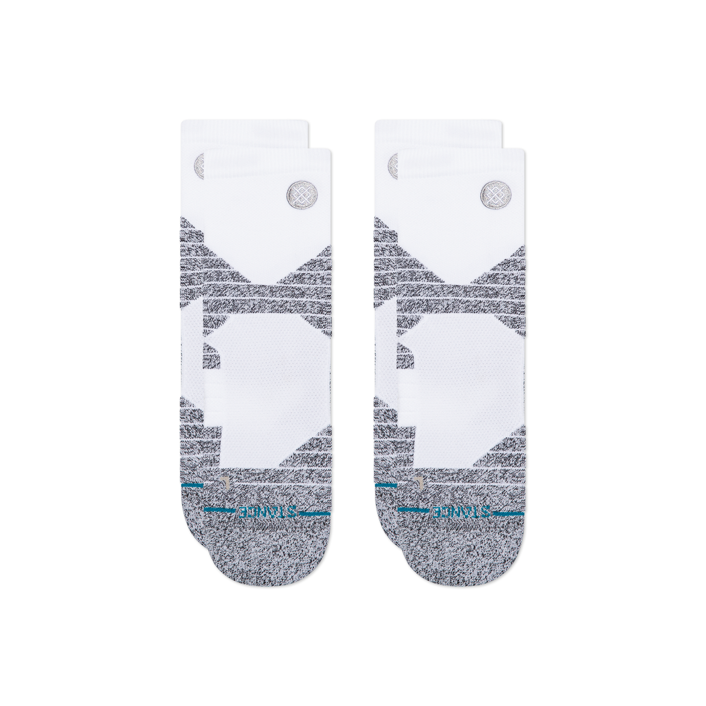 Stance Icon Sport Quarter Socken 2er Pack Weiß