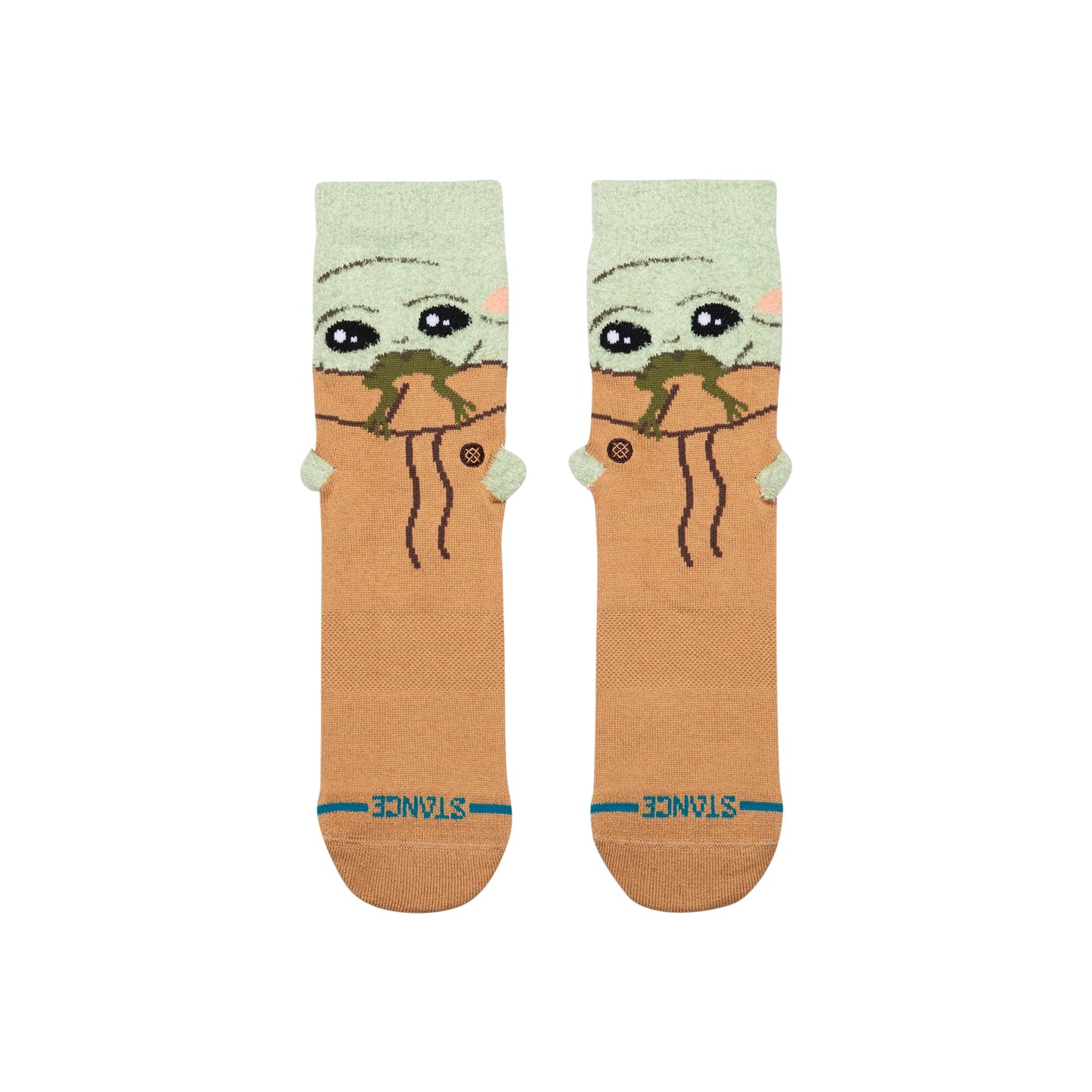 Stance Grogu Hungry Crew Socken Für Kinder Grün