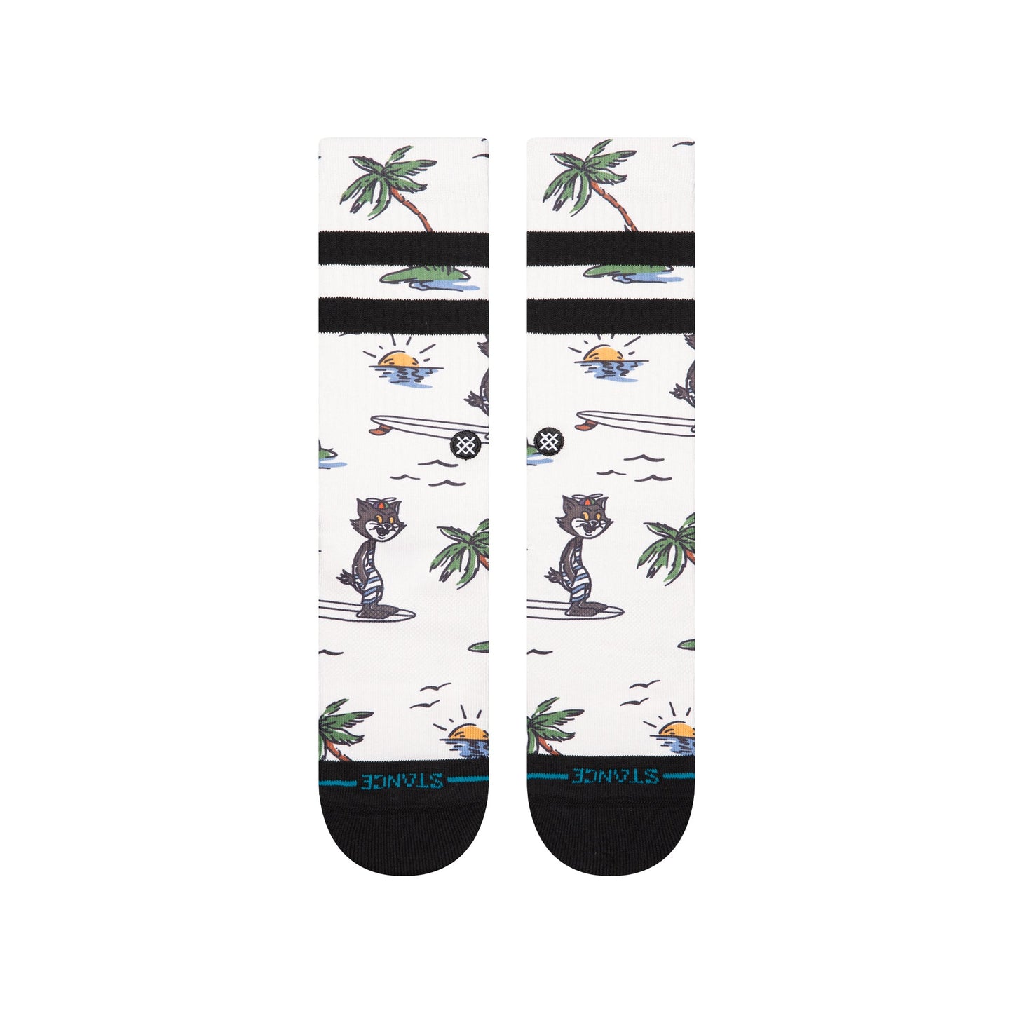 Stance Kool Kats Crew Socken Für Kinder Canvas