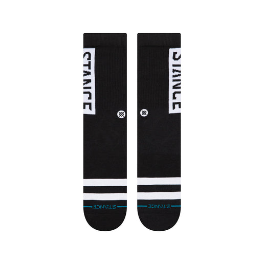 Stance OG Crew Socken 9er Pack Schwarz