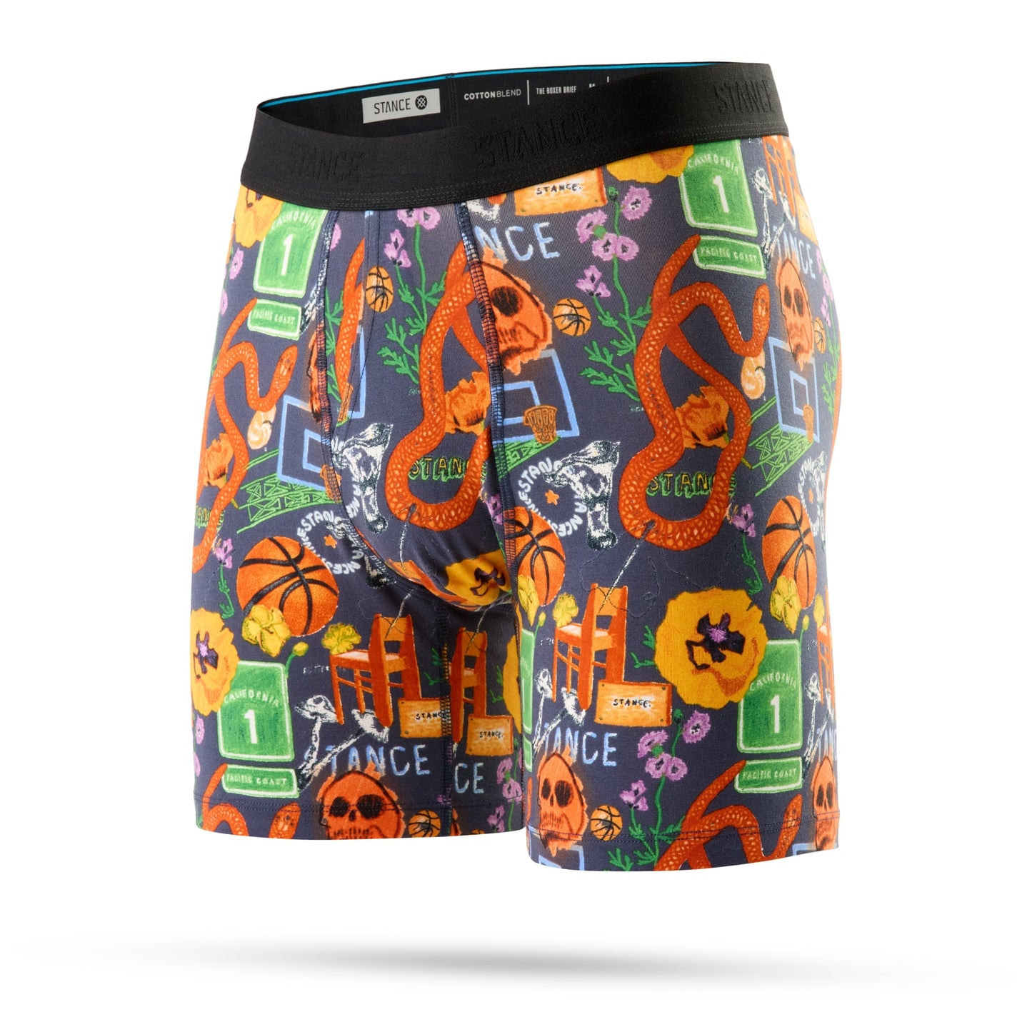 Stance Ode To Cali Boxer Brief Bunt