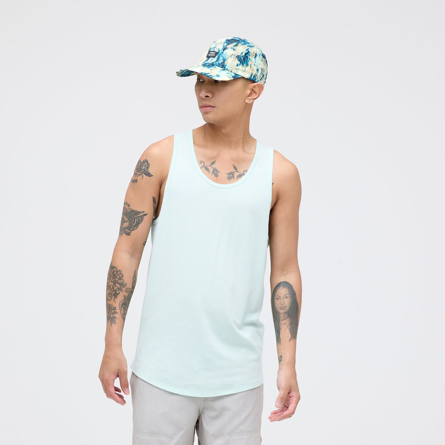 Stance Fragment 2.0 Tank Eisblau