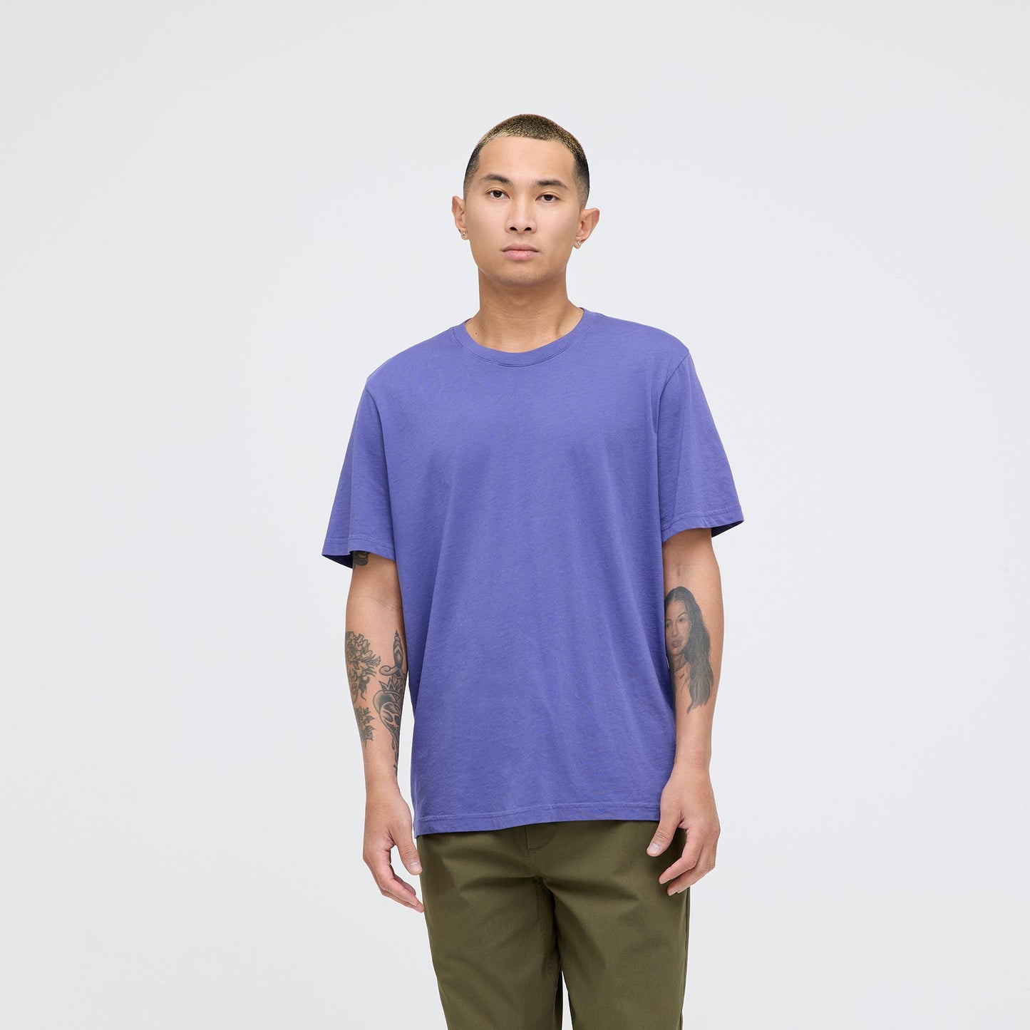 Stance Studio Bio-Baumwolle Tee Indigofarben