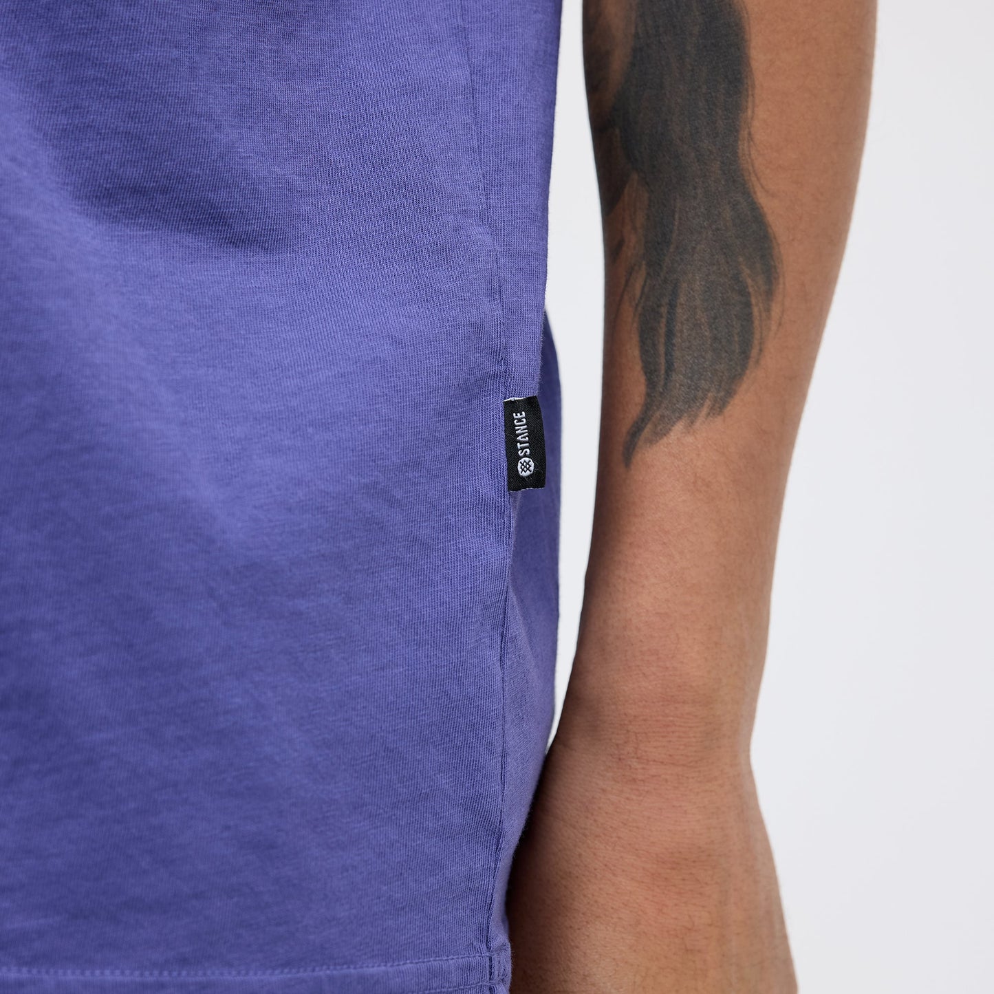 Stance Studio Bio-Baumwolle Tee Indigofarben